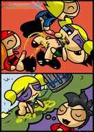 Post Boomer Brick Bubbles Butch Comic Powerpuff Girls