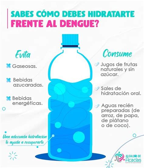 La hidratación es clave durante el dengue