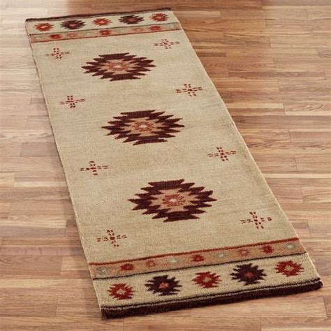 Southwest Diamond Wool Rug Runners