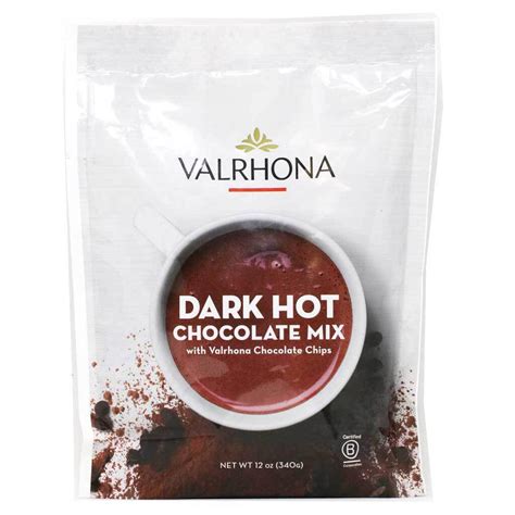 Valrhona Dark Hot Chocolate Mix 12oz Mypanier