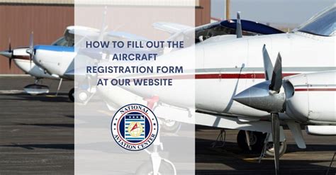 How To Fill Out An Aircraft Registration Form Archives National