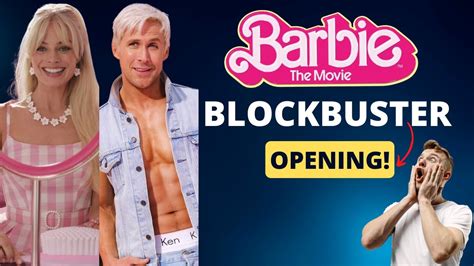 Barbie Shatters Records Biggest Box Office Debut Youtube