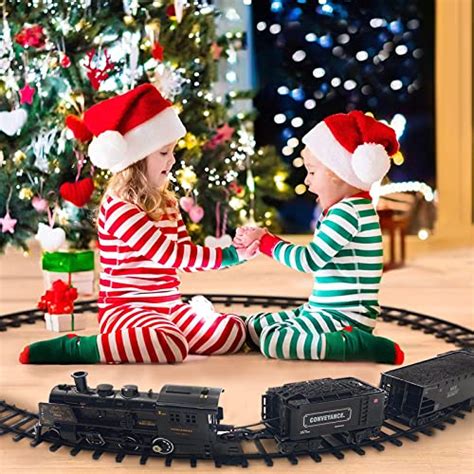 TAMEXI Kids Train Set - Electric Metal Alloy Trains Toy for Boys Girls ...