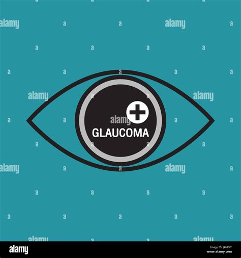 Glaucoma Vector Logo Icon Design Stock Vector Image And Art Alamy