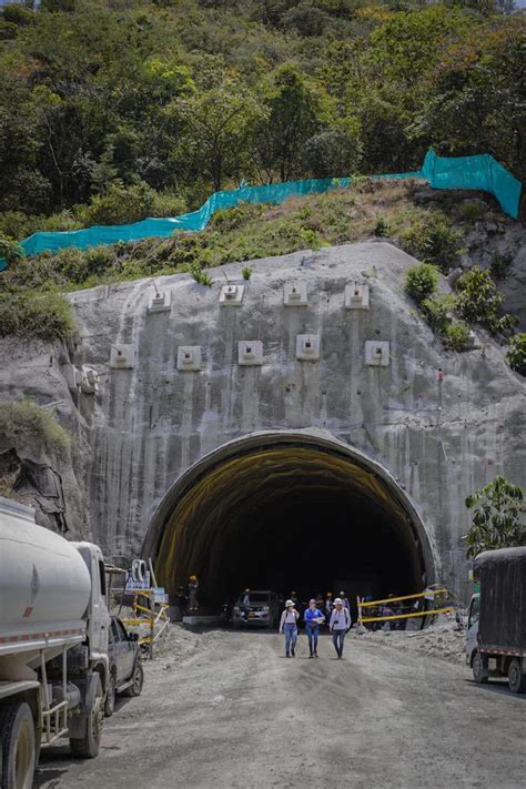 Así avanzan las obras del túnel Guillermo Gaviria Echeverri el más largo en América Latina