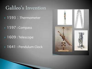 Galileo Inventions Compass