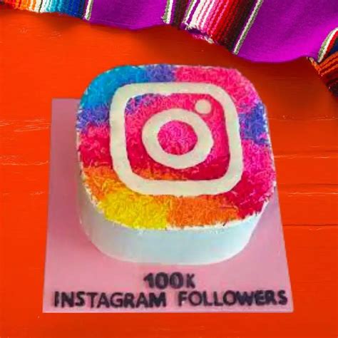 Instagram Follower Celebration Cake - Wishingcart.in