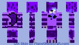 Purple Fox/Wolf Minecraft Skin