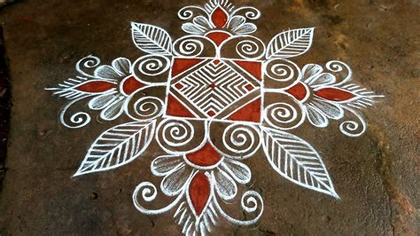 Vaikasi Madham Padi Kolam Friday Special Kolam Traditional Muggulu