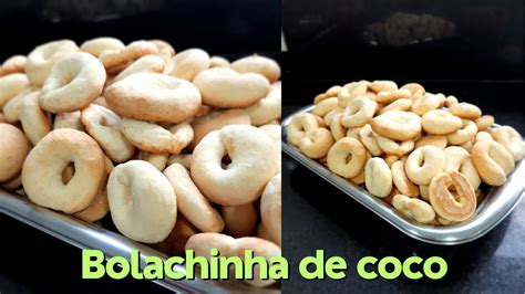 Bolachinha De Coco Deliciosa Que Rende Muitas Unidades F Cil E R Pido