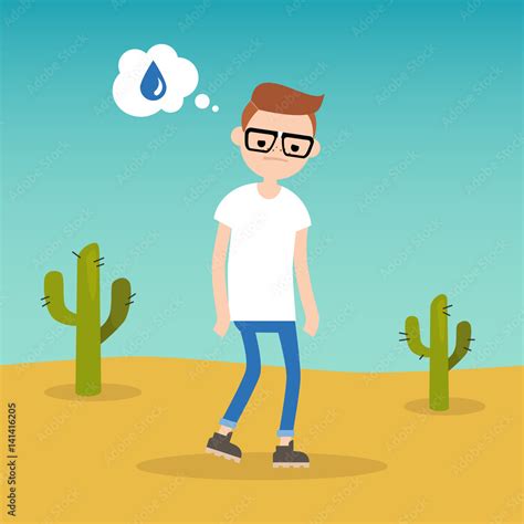 Free Clipart Thirsty Man Free Images At Clker Vector Clip