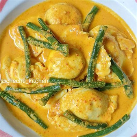 Keistimewaan Rasa Dalam Sederhananya Resep Gulai Telur Kacang Panjang