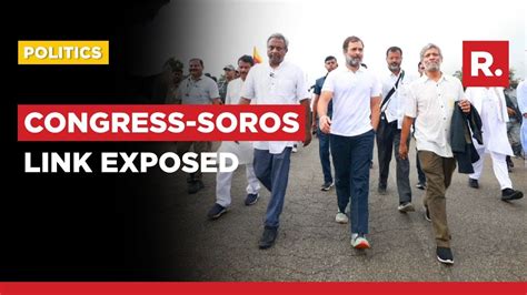 George Soros Aide Marches With Rahul Gandhi At Bharat Jodo Yatra Youtube