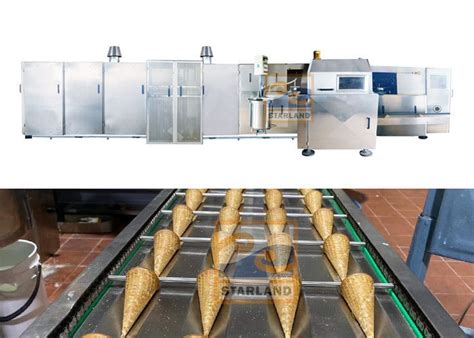 Rolled Waffle Sugar Cone Production Line Full Automatic Cbiii A