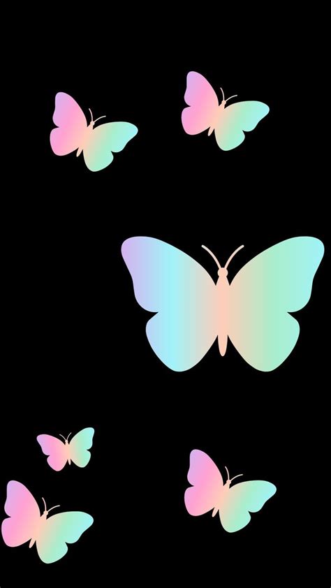 Papel De Parede De Borboleta Butterfly Wallpaper Iphone Iphone Wallpaper Girly Butterfly