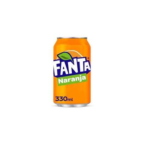 Fanta De Naranja Lata Cl