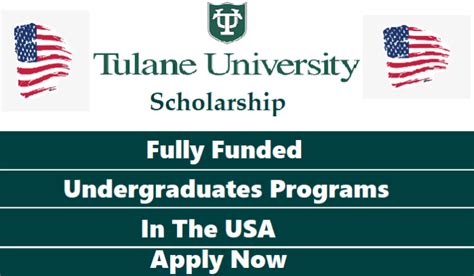 Tulane University Scholarship In USA 2023 | Fully Funded