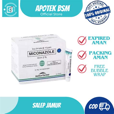 Jual Miconazole Cream Infeksi Jamur Kadas Kurap Panu