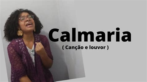 calmaria canção e louvor COVER LUIZY RIBEIRO YouTube