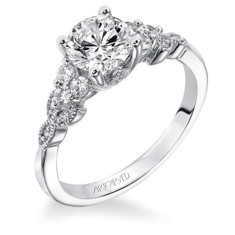 Get Vintage Diamond Engagement Ring Gif