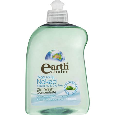 Earth Choice Naturally Naked Dishwashing Concentrate 500ml Woolworths