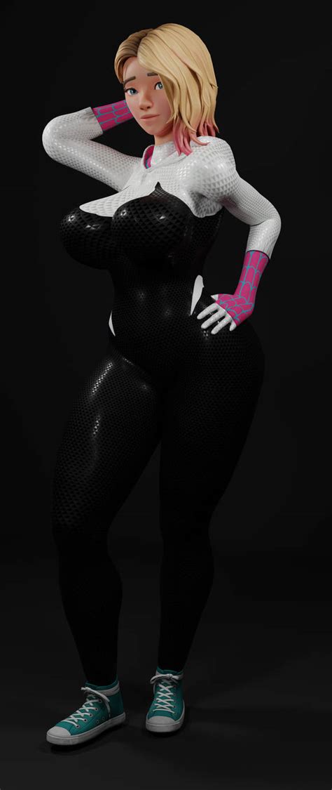 Thicc Spider Gwen By Seraph1cc On Deviantart