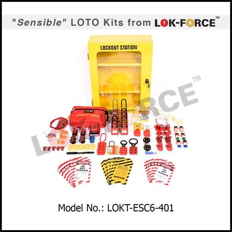 LOTO ELECTRICAL KIT STEEL CABINET - MEDIUM - LOTO SAFETY PRODUCTS