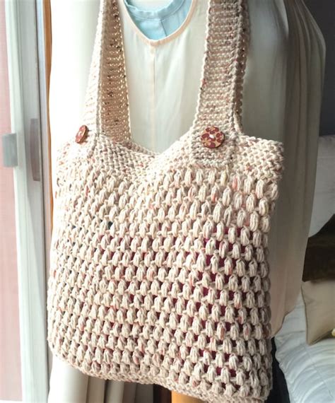 Crochet Pattern For Shopping Bag Iucn Water