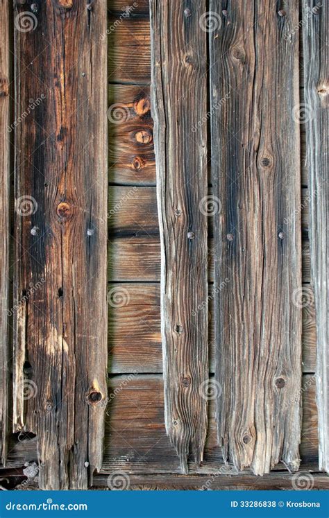 Old Wooden Background Stock Photo Image Of Knotted Plank