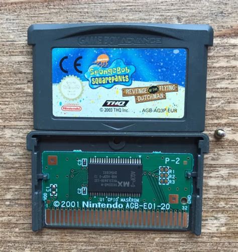 Spongebob Squarepants Revenge Of The Flying Dutchman Nintendo Gameboy