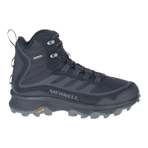 Merrell Men S Moab Speed Thermo Mid Waterproof Winter Boots Atmosphere Ca