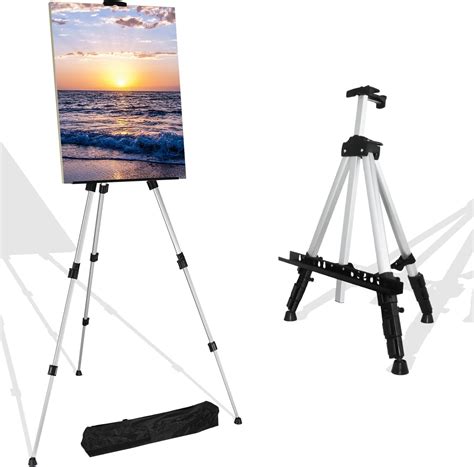 Nicpro Painting Easel For Display Adjustable Height 17