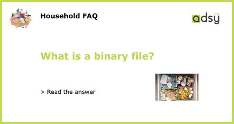 What Is A Binary File