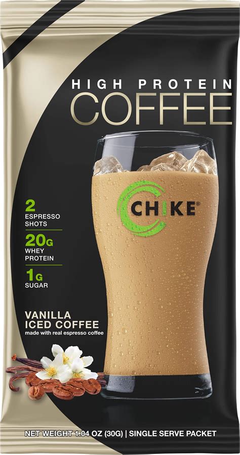 Chike Natural Caffe Mocha High Protein Iced Coffee 20 G Protein 2 Shots Espresso