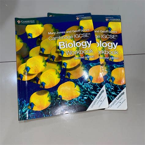 Cambridge IGCSE Biology Workbook Buku Alat Tulis Buku Pelajaran Di