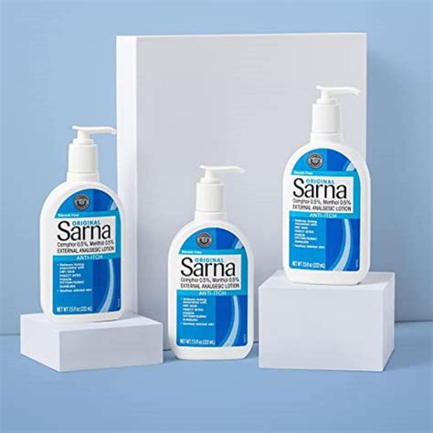 Sarna Anti Itch Lotion Original 7 5 Fl Oz Pack Of 3 7 5 Fl Oz Pack Of 3 Original Pack Of 3