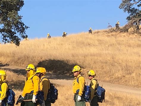 Preparing To Battle State Wildfires National Guard Training At Camp