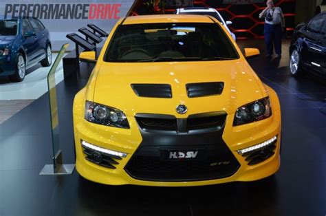 Hsv Gts Th Anniversary Edition Revealed At Australian Motor Show