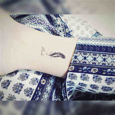 Feather Tattoos on Ankle - Best Tattoo Ideas Gallery