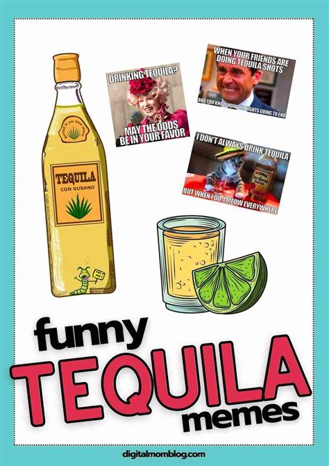 20 Hilarious Tequila Memes To Celebrate The Day Funny Tequila Quotes Tequila Tequila Humor