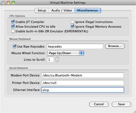 Setting up SheepShaver for Mac OS X on PPC Macs [E-Maculation wiki]