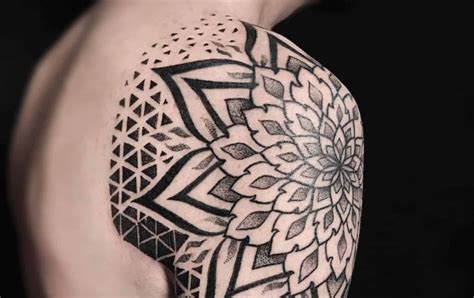 Enchanting Artistry Of Dotwork Tattoo Style Ink Satire Tattoo Blog