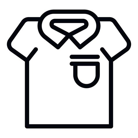 Soccer Shirt Icon Outline Vector Uniform Design 19052694 Vector Art At