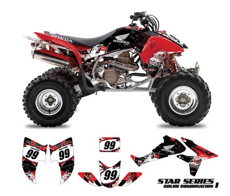 Honda ATV Semi Custom Graphics - Star – OMXGraphics