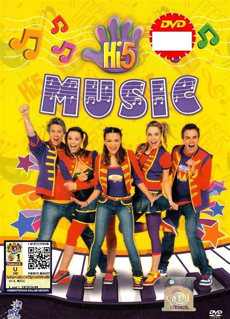 DVD Hi 5 MUSIC 5 EPISODES COMPLETE Original Australia Series PAL