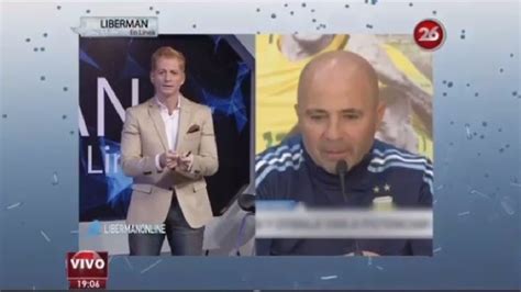 Video Mart N Liberman Sobre Elogios De Sampaoli A Messi Eres Un