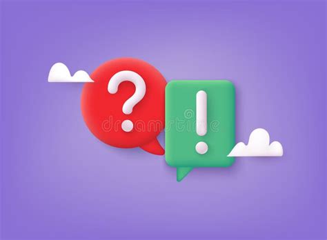 Speech Bubble With Q And A Letters Questions And Answers Faq Chat D