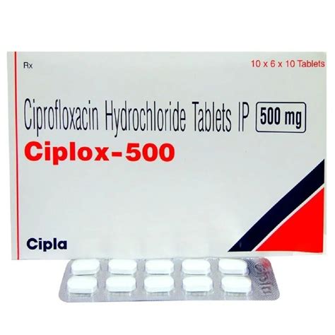 Ciplox Mg Tablets Ciprofloxacin Tablets At Rs Stripe