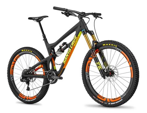 Santa Cruz Nomad C S AM 27 5 Mountain Bike 2017 Carbon Yellow