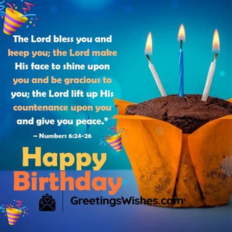 Bible Verses For Birthday Blessings & Wishes - Greetings Wishes